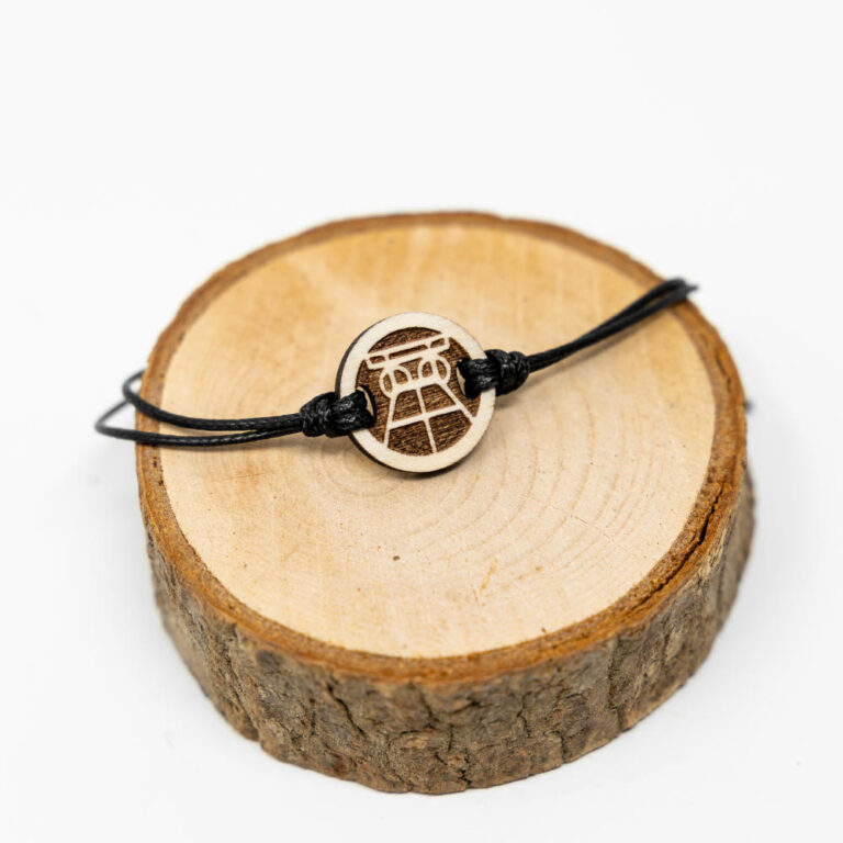 Armband, Holz Ruhrpott Förderturm Armband, Geschenke unter 10 Euro, Holzgeschenke
